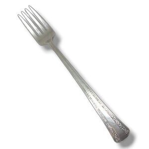 International Silver-Rogers DeLuxe Plate Gracious Grille Fork-Viande-Vintage